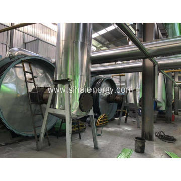 Car tires Recycling to Fuel Oil Pyrolysis Plant